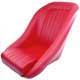 SEAT RED VINYL SFX COBRA LOWBACK