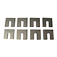 CALE DE FACE AVANT/BERCEAU MINI (JEU 8 CALES) INOX