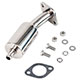 Straight Clutch Housing Breather - Stainless Steel