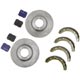 KIT REVISION FREINS TR6 (ENTRETIEN) 1971-1976 (AVANT ET ARRIERE)