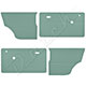 GARNITURE INTERIEURE MINI (VERT CLAIR) PORTE + ARR 1969-2000
