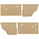 4 PIECE TRIM KIT MINI 73 ON (BISCUIT)