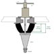 SUSPENSION CONE COMPRESSOR TOOL METRIC THREAD ONLY