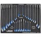 AF/IMPERIAL & METRIC COMBINATION SPANNER SET (32 PIECES)