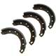 MACHOIRES DE FREIN 229x45 TR3-TR4-TR5-TR6 (ARRIERE) COMPETITION