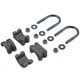 "U"/ETRIER DE CREMAILLERE TR4-TR5-TR6/SPITFIRE (ALU) KIT