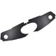 DASH CARDS(OVAL WITH VENTS)BLACK,PAIR