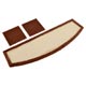PLAGE ARRIERE MINI 1996-2000 (FEUILLE D'AUTOMNE) MOQUETTE