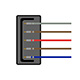 INTERRUPTEUR RECTANGULAIRE (LEVE-VITRES/TOIT OUVRANT) MINI (BRITISH OPEN)