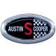 BADGE DE CAPOT MINI 1967-1969 "AUSTIN COOPER S"