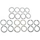 SEGMENTS SERIE-A 1275 "HAUTE COMPRESSION" (+20) 4 PISTONS (GRANT)