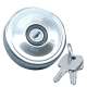 BOUCHON DE RESERVOIR D'ESSENCE MINI/MGB/SPRIGET (A CLEF) CHROME VENTILE