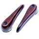 DOOR OPEN HANDLES IN BURR WALNUT FINISH