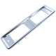 CHROME NUMBER PLATE SURROUND (PLASTIC)