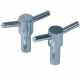 ECROU DE CACHE-CULBUTEURS (SERIE-A/SERIE-B) "T" CHROME (LA PAIRE)