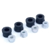 SILENT-BLOC DE TIRANT MOTEUR MINI (ENTRETOISE CONIQUE) METAL
