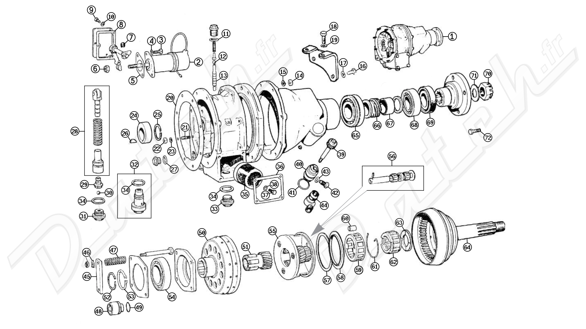 OVERDRIVE MGB (TYPE D)