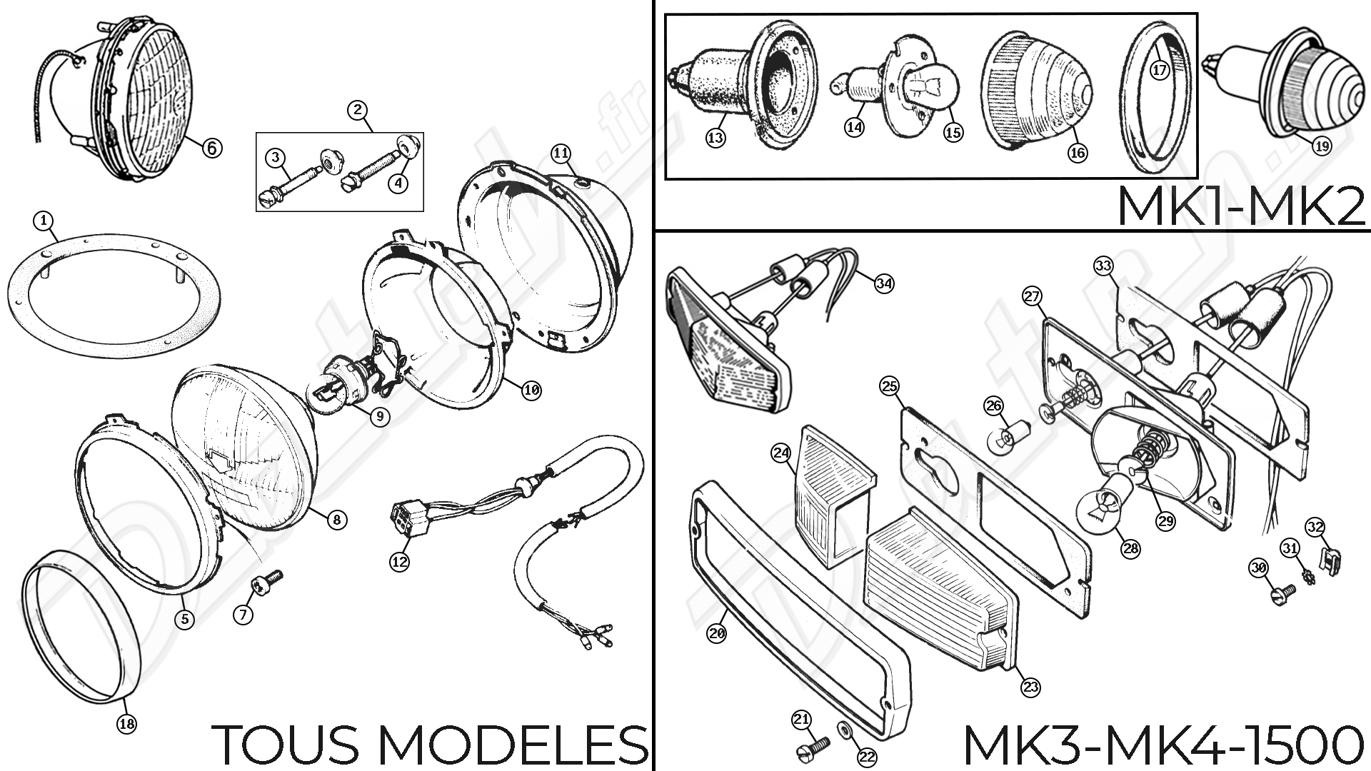 FEUX/CLIGNOTANTS SPITFIRE