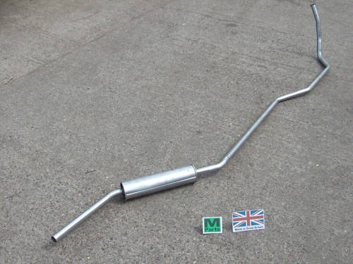 EXHAUST MINI MOKE PORTUGUESE/CAGIVA (MILD STEEL)