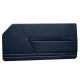 GARNITURE DE PORTE HERALD/VITESSE (NOIR)