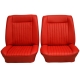HOUSSE DE SIEGE HERALD/VITESSE (ROUGE) AVANT (2L mk1)