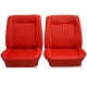 HOUSSE DE SIEGES HERALD/VITESSE (ROUGE) AVANT (2L mk2)