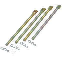 B/PAD RETAIN.PIN SET S-TYPE MK