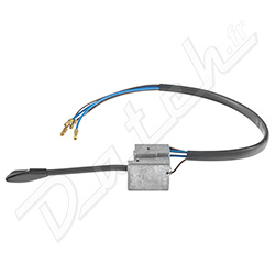 COMMODO DE CLIGNOTANTS/PHARE TR4-TR5-TR6-GT6 (CAD/CAG) NOIR