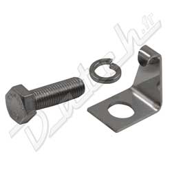 CROCHET DE SANGLE DE CAPOT DE BATTERIE MINI (INOX)
