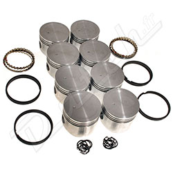 PISTON SET (8) OVERSIZE  040