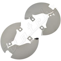 CACHE POUSSIERE DISQUES SPITFIRE 1967-1980 (INOX) PAIRE