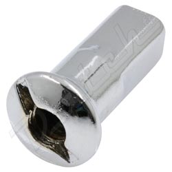 ECROU DE RAYONS CHROME