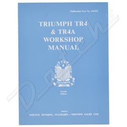 LIVRE/MANUEL D'ATELIER TR4 1961-1967