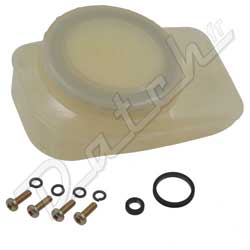 RESERVOIR/BOUCHON DE MAITRE CYLINDRE TR5-TR6/SPITFIRE (DOUBLE CIRCUIT)