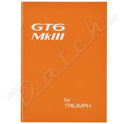 MANUEL D'ENTRETIEN TRIUMPH GT6 MK3