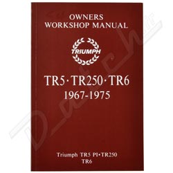 MANUEL D'ATELIER TR5/TR250/TR6