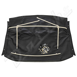 KIT CONVERSION CAPOTE-->SURREYTOP TR4-TR5 (NOIR)