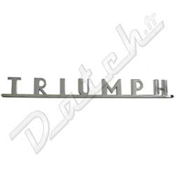 BADGE/SCRIPT "TRIUMPH" TR3A