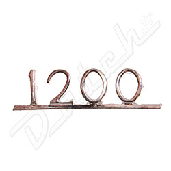 BADGE/SCRIPT DE MALLE HERALD "1200"