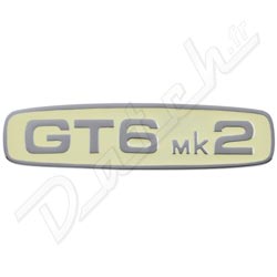 BADGE DE CAPOT "GT6 MK2"