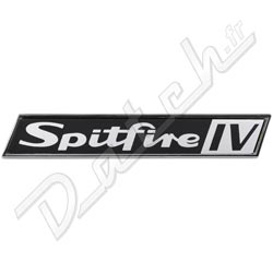 BADGE DE CAPOT SPITFIRE "SPITFIRE IV"