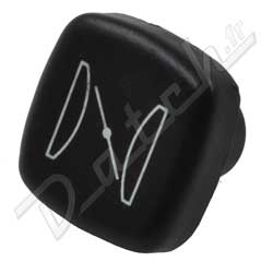 BOUTON DE CABLE (STARTER) TR5-TR6/T2000 "LOGO"