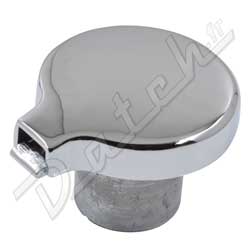 BOUCHON D'ESSENCE TRIUMPH CHROME (NON VENTILE)