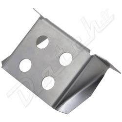PATTE PLANCHER/BAS DE CAISSE (4 TROUS)