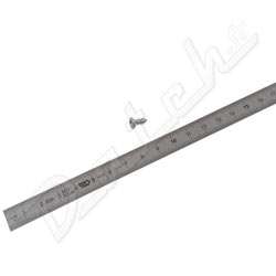VIS TOLE CRUCIFORME "P.P.T.R" 3,30 x 10mm (0-25/64) CHROME