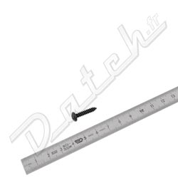 VIS TOLE CRUCIFORME "P.P.T.R" 4 x 16mm (0-5/8) NOIR