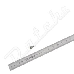 VIS TOLE CRUCIFORME "P.C.T.R" 3,30 x 10mm (0-25/64) CHROME