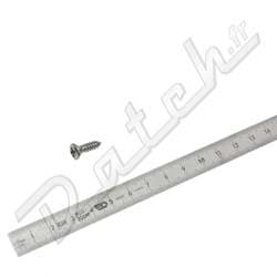 VIS TOLE CRUCIFORME "P.C.T.R" 4 x 16mm (0-5/8) CHROME