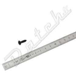 VIS TOLE CRUCIFORME "P.C.T.R" 4 x 16mm (0-5/8) NOIR