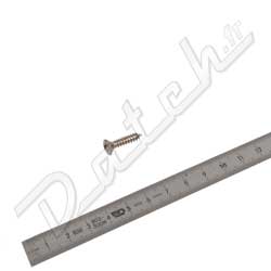 VIS TOLE CRUCIFORME "P.C.T.R" 4 x 19mm (0-3/4) CHROME
